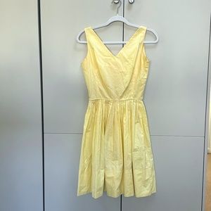 Vintage Yellow Dress